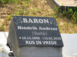 BARON Hendrik Andreas 1956-2020