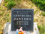 JANTJIES Gertruida 1936-2018