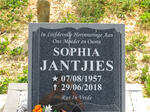 JANTJIES Sophia 1957-2018