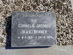 BEKKER Cornelis Jacobus 1931-1994