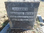 BOTHA Johannes Albertus 1870-1920