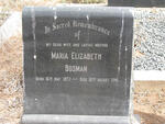 BOSMAN Maria Elizabeth 1877-1941