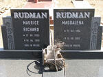 RUDMAN Maurice Richard 1923-1993 & Magdalena 1936-2012