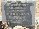 KOK Eliza Agnes nee THOMPSON 1897-1958