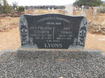 LYONS John Thomas 1881-1957 & Anna Phillipina Elizabeth DEYZEL 1889-1953
