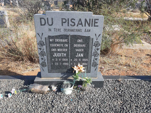 PISANIE Jan, du 1905-1994 & Judith 1909-1980