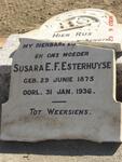 ESTERHUYSE Susara E.F. 1875-1936