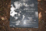 BALL Leslie 1919-2009 & Christine Louise 1920-2011