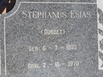 ? Stephanus Esias 1903-1970