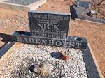 BADENHORST Nick 1940-2001