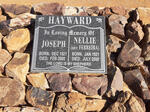 HAYWARD Joseph 1921-2000 & Nellie FERREIRA 1921-2000