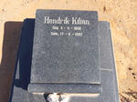 KILIAN Hendrik 1906-1992