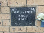 GREYLING Abraham Carel 1975-1997