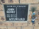 AYLWARD John Henry 1924-2011
