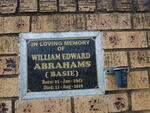 ABRAHAMS William Edward 1943-2019