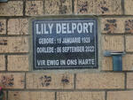 DELPORT Lily 1928-2022
