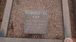 ROBBERTSE Fay 1934-2002