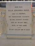 HUGO Ella Johanna nee V.D. MERWE 1887-1938