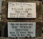 ROYSTON William John 1882-1948 & May Athalie 1884-1961
