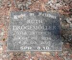 DROGEMULLER Ruth nee DITTRICH 1934-2015