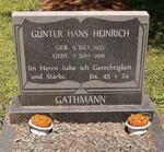 GATHMANN Gunther Hans Heinrich 1933-2016
