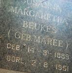BEUKES Susanna Margaretha nee MAREE 1889-1951