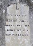 HALL Henry 1894-1912