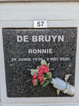 BRUYN Ronnie, de 1930-2020