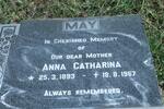 MAY Anna Catharina 1893-1967