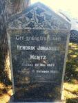 MENTZ Hendrik Johannes 1857-1930
