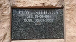 NIEHAUS H.W. 1961-2008