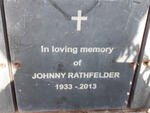 RATHFELDER Johnny 1933-2013
