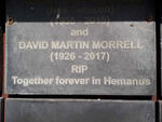 MORRELL David Martin 1926-2017 & ? BETTISON 1935-2015