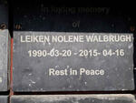 WALBRUGH Leiken Nolene 1990-2015