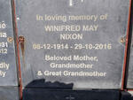 NIXON Winifred May 1914-2016