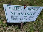 NCAYISHE Malusi Gladstone 1950-2009