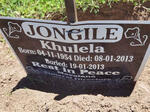 JONGILE Khulela 1954-2013