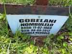 GOBELANI Nombulelo 1969-2012