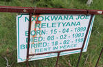 REKETYANA Nxokwana Joe 1899-1993
