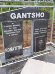 GANTSHO Nonayithi 1938-2020