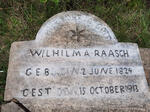 RAASCH Wilhilm A. 1824-1913