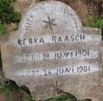 RAASCH Rebka 1901-1901