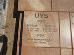 UYS Neels 1943-1994 :: UYS Dirkie 1970-1995