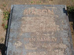 MASON Ivan Ramsay 1921-2009 & Rita 1915-1995