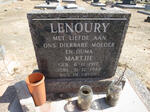 LENOURY Martjie 1917-1989