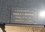 MOSTERT G.F. 1921-1995