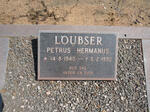 LOUBSER Petrus Hermanus 1940-1992