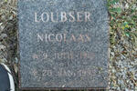 LOUBSER Nicolaas 1910-1995