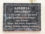 LIDDELL Jabez David 1944-2015