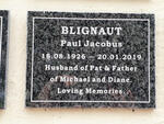 BLIGNAUT Paul Jacobus 1926-2019